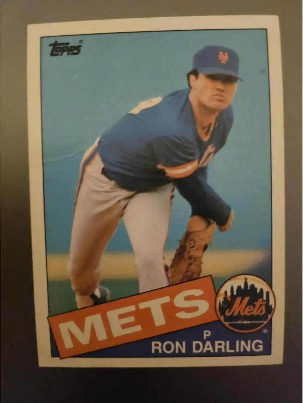 1985 Topps #415 Ron Darling New York Mets